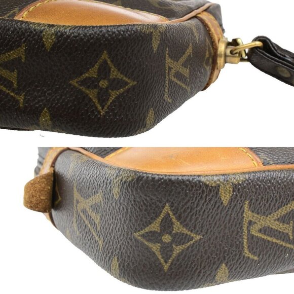 LOUIS VUITTON Marly Dragonne GM Clutch Hand Bag Monogram Brown M51825 61ED902 - Picture 8 of 16